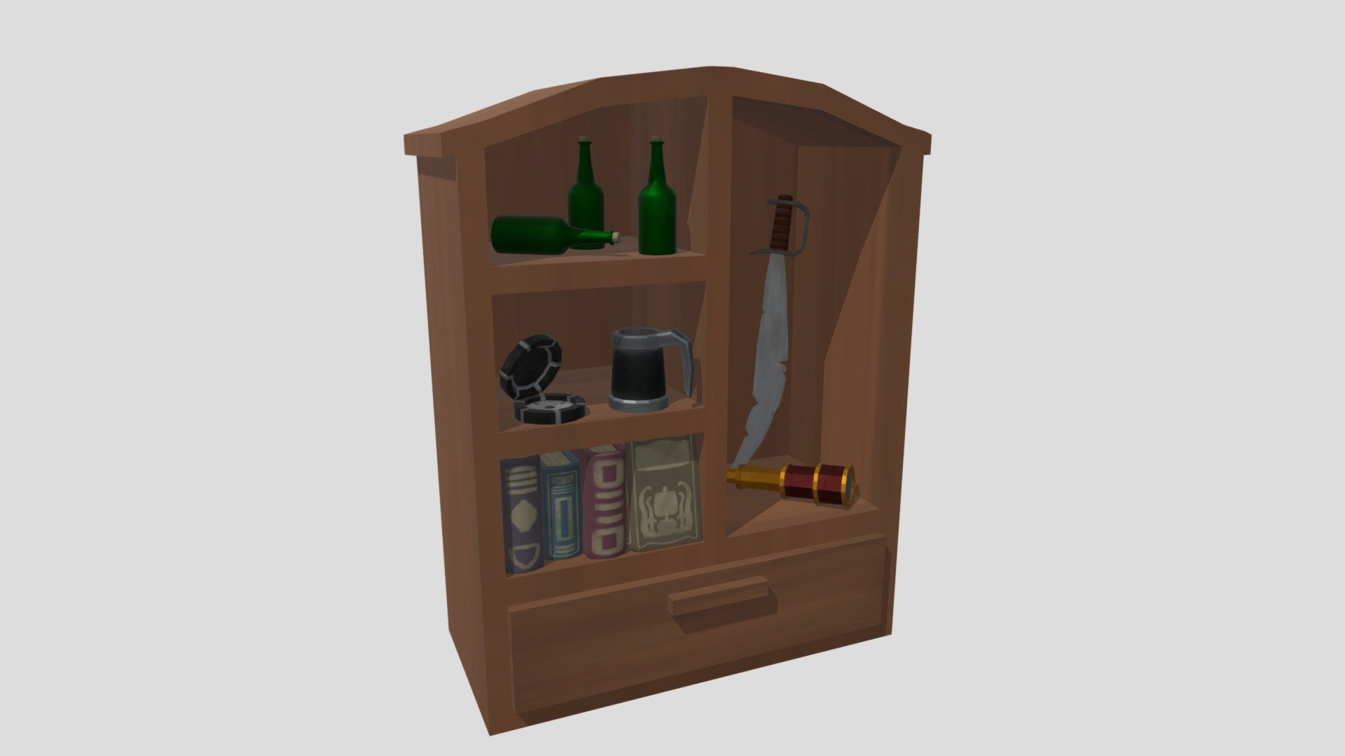 Pirate Cabinet