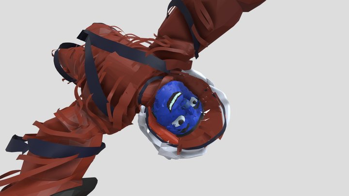 red astronaut
