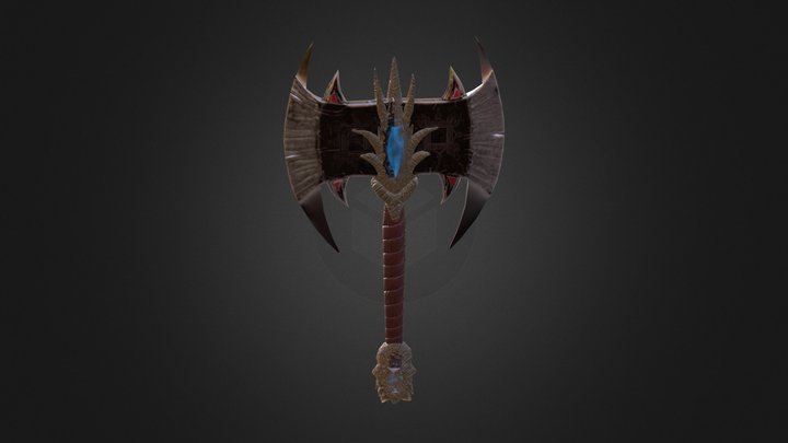 Battle_Axe 3D Model