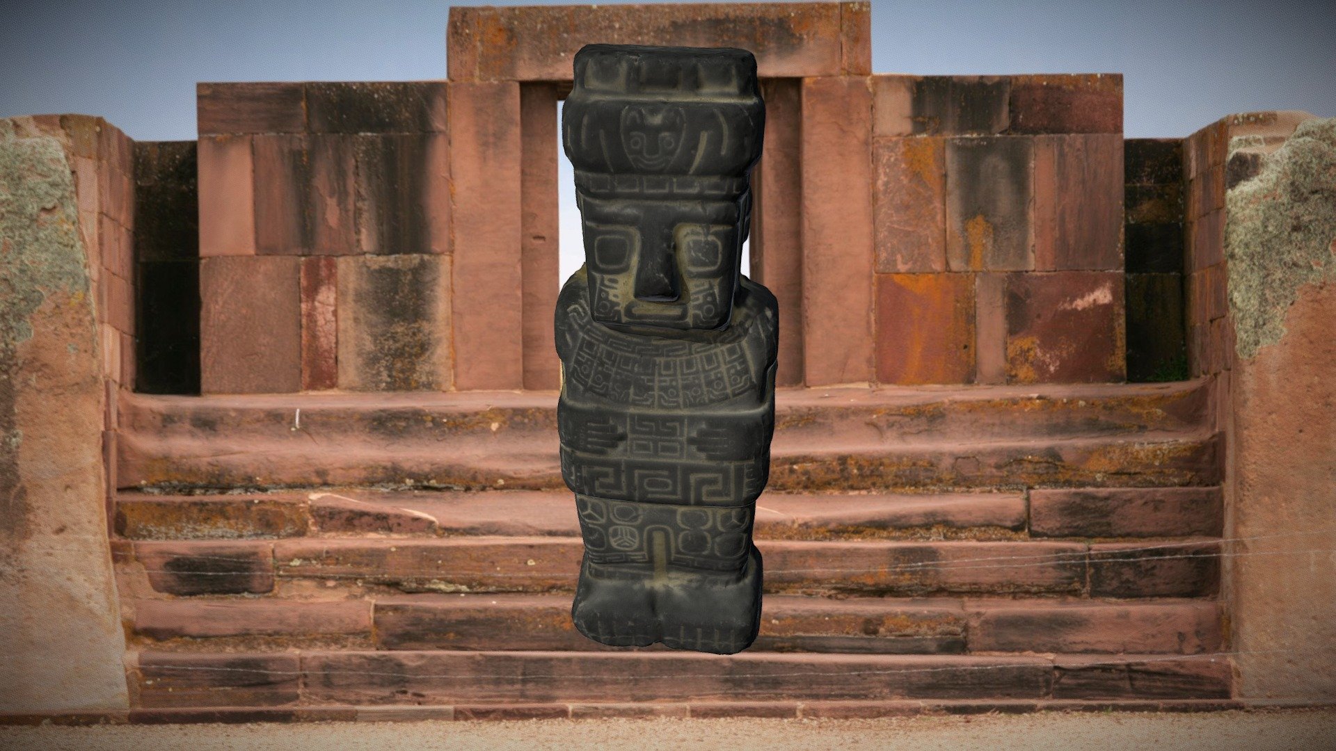 Artesanía Contemporánea Monolito Bennet. Bolivia