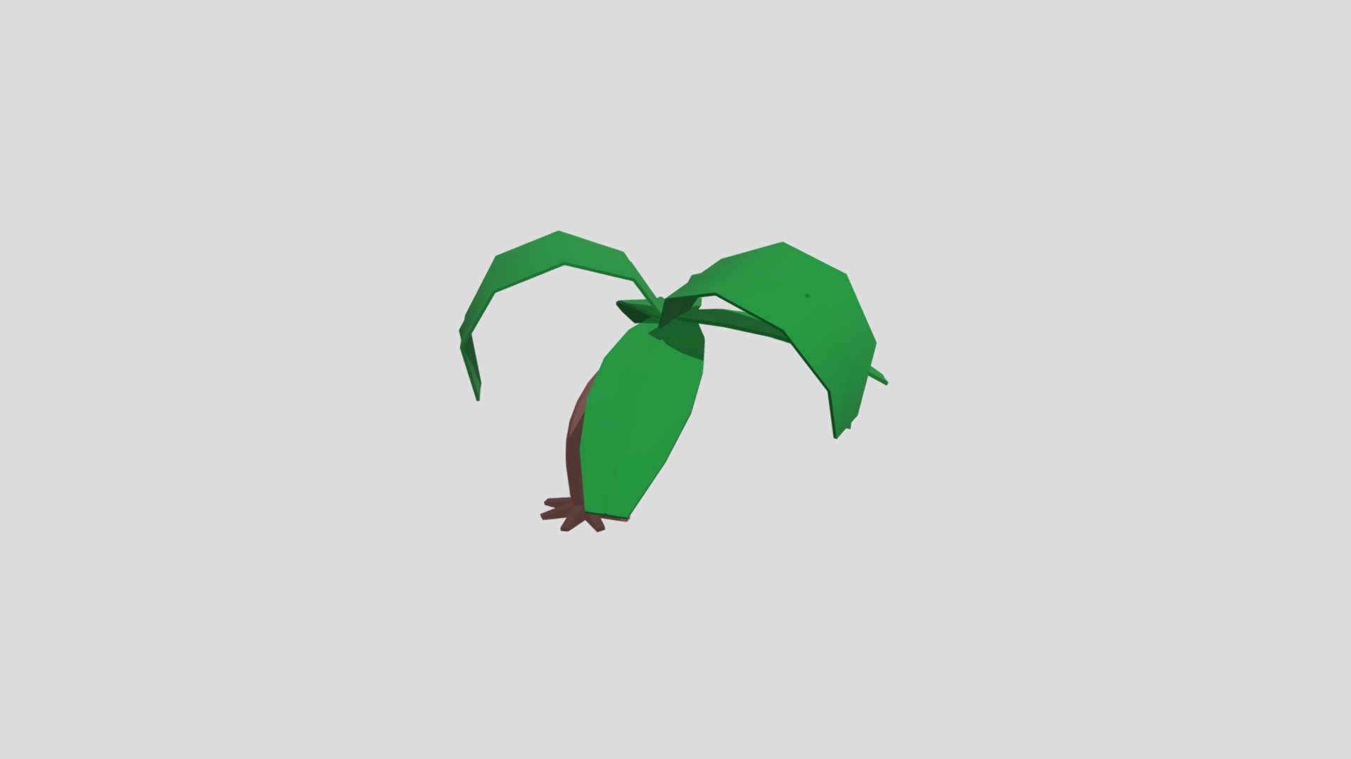 Palmera LOW POLY