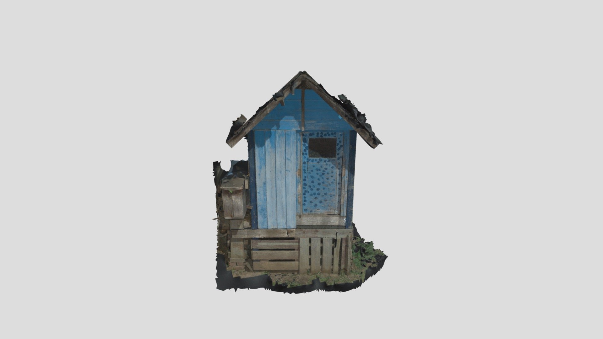 EVA's blue shed