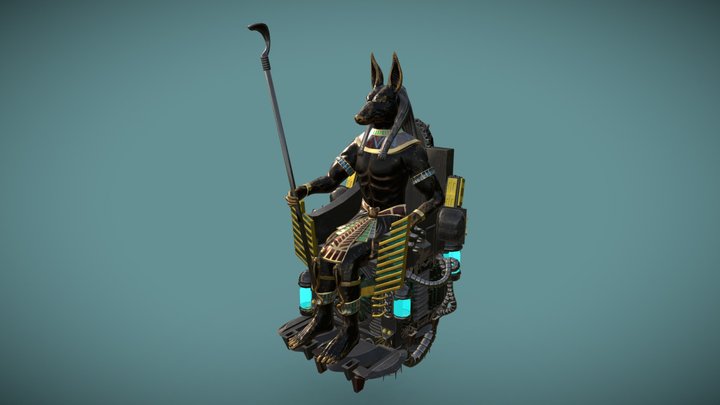 Anubis 3D Model
