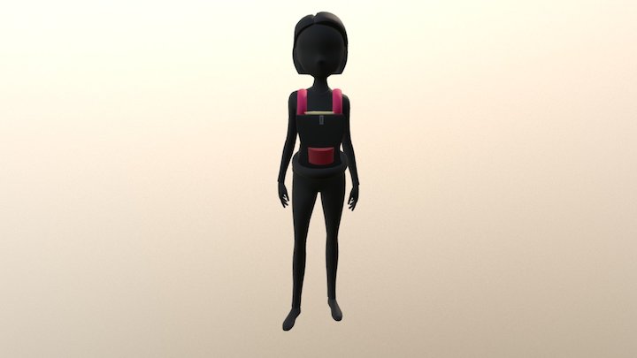Babyhuggerwoman 3D Model