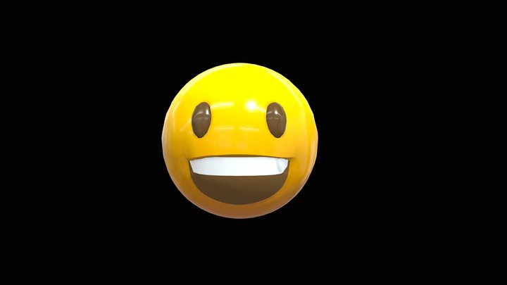 Emoji_Smile_01 3D Model