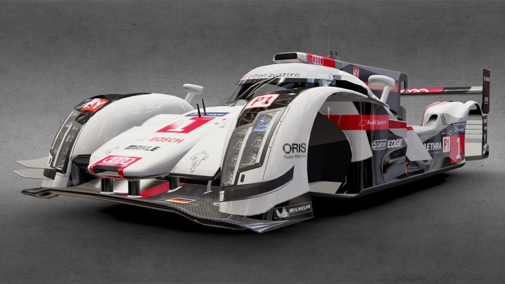 [Real Racing 3] 2014 Audi R18 – Modello 3D gratuito STL