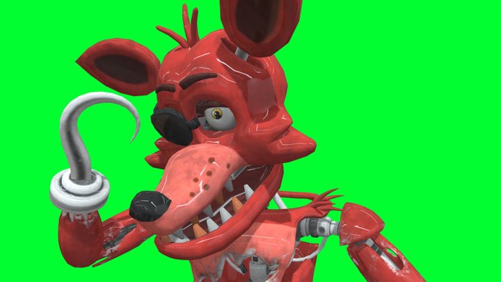 Fnaf AR Foxy 3D Model