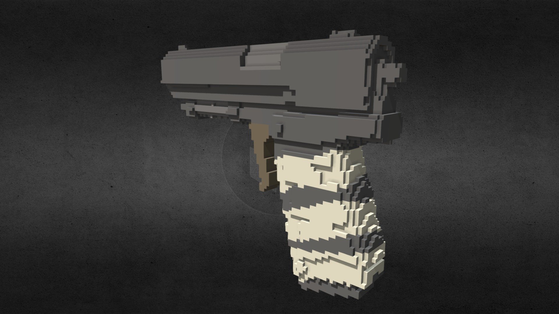 Semi Automatic Pistol - 3D model by Retronix [2b3b24b] - Sketchfab