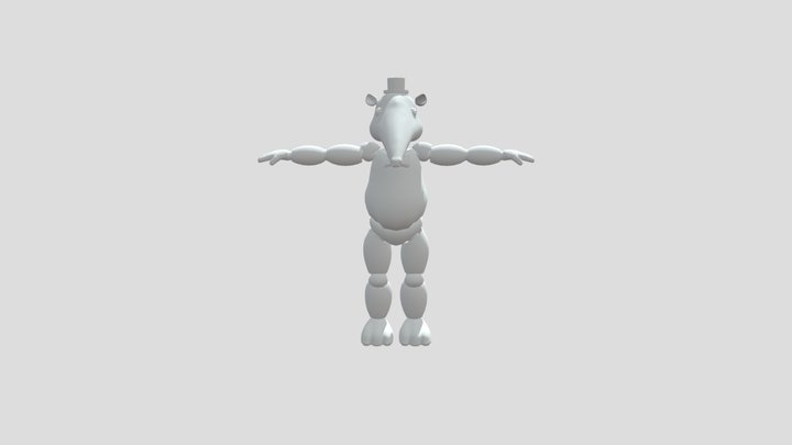 FNAF Anteater 3D Model