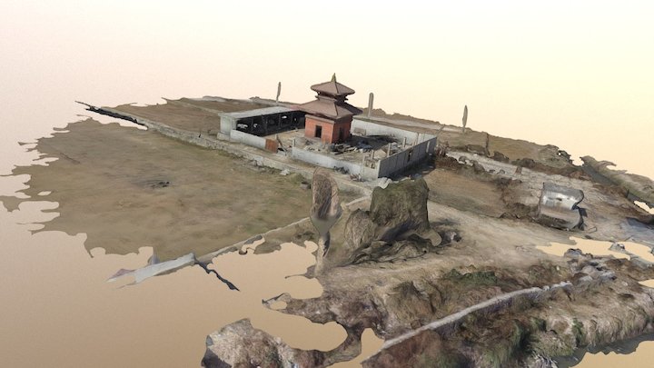 3D ugratirtha mandir 3D Model