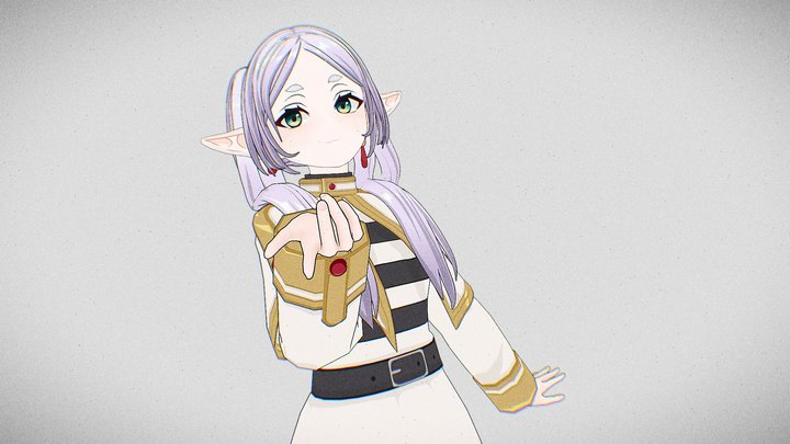 Frieren 3D Model