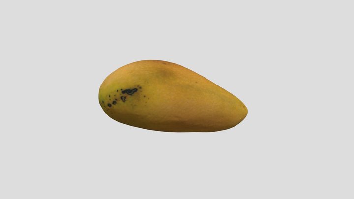 Scan màu 3D: Quả xoài 3D Model