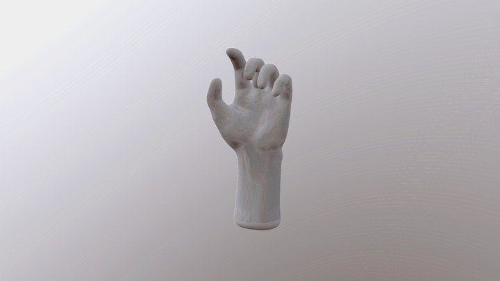 002 Hand 3D Model