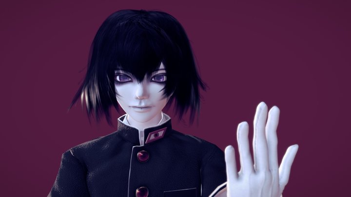 BJD for Vtuber Rohito Tsubakura 3D Model