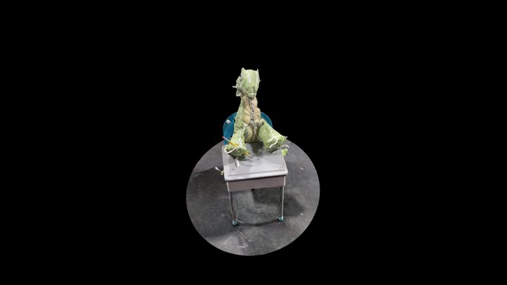 Inside out Dino 3D Model