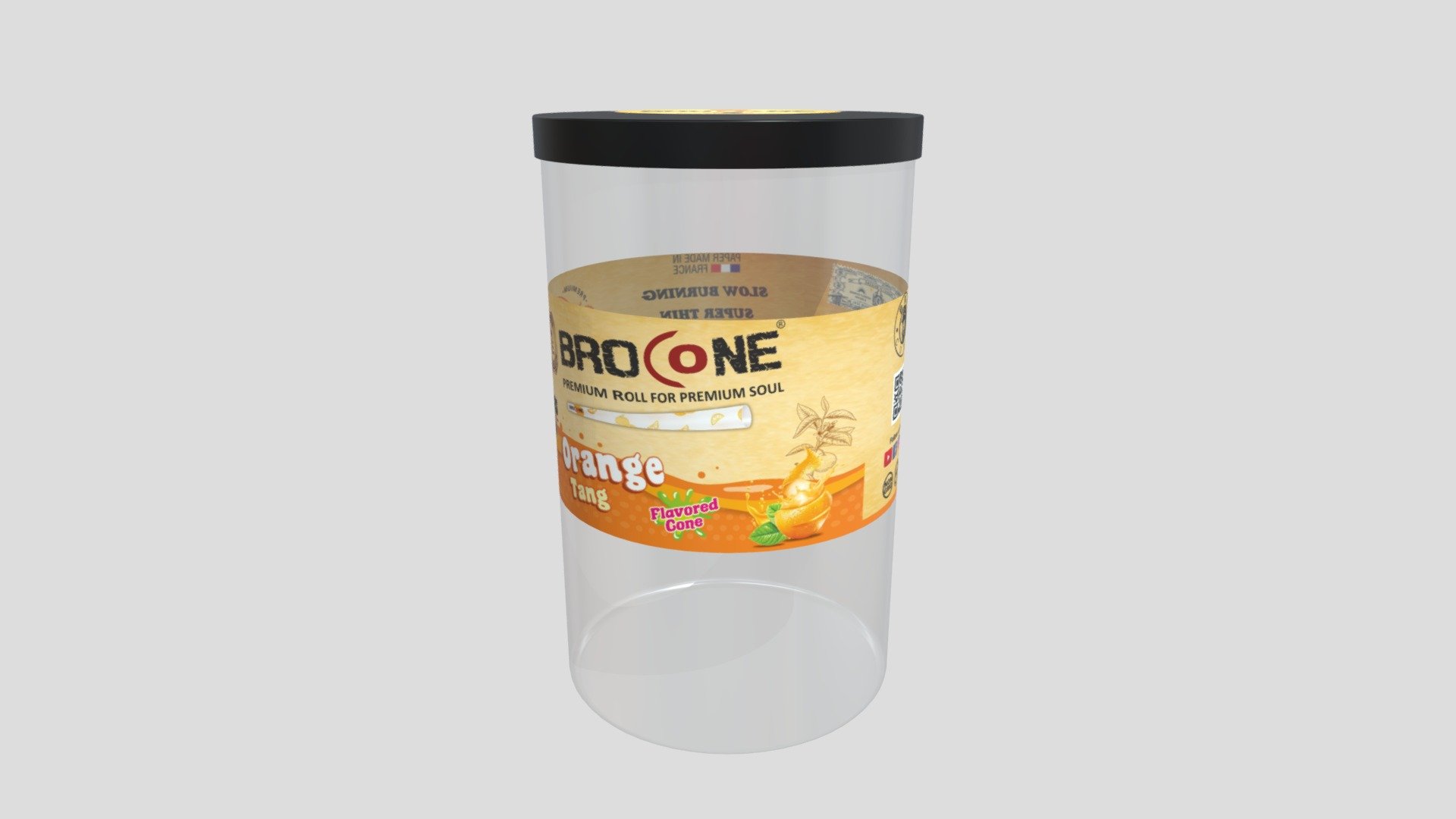 Orange Flavored Cones 98mm (9-L) - 3D model by brocone ...