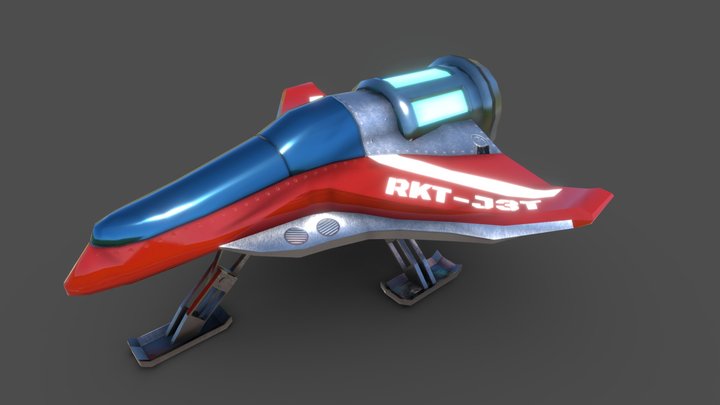 Exodus Rocket-Jet – Modello 3D gratuito STL