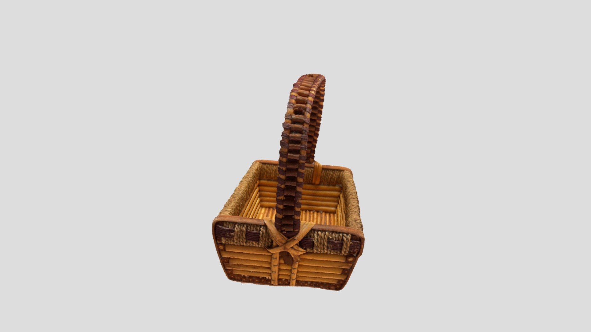 Cane Basket — Sketchfab embed 3D viewer