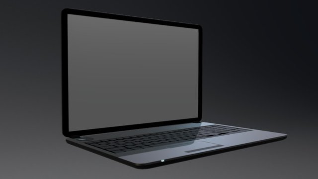 Modeling Challenge - Laptop 3D Model