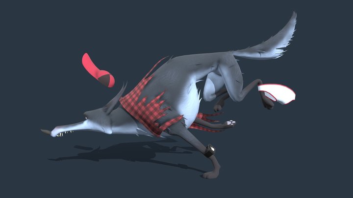 Werewolf 3D Model