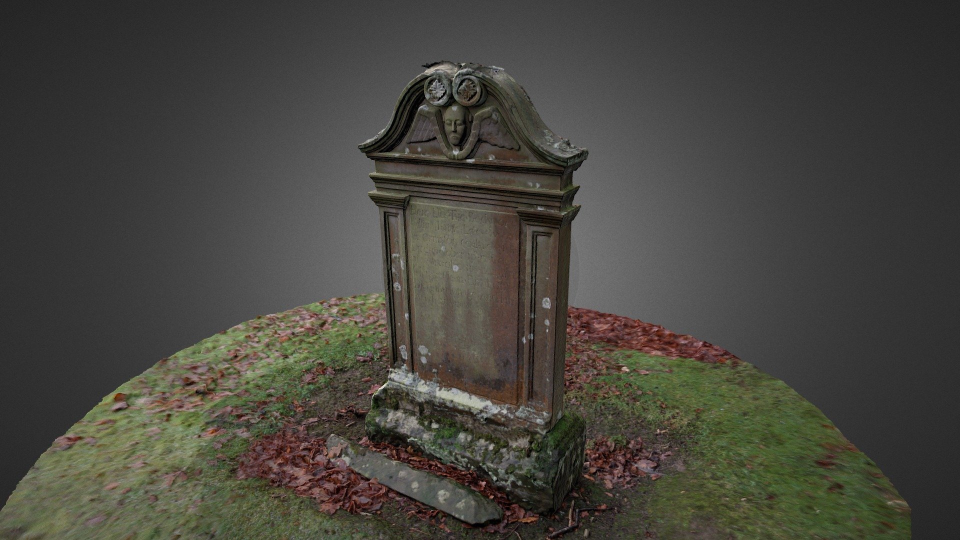 Gravestone, Byres Kirkyard, Ormiston, Scotland