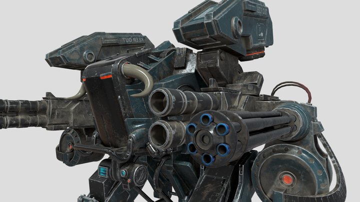 robot 3D Model