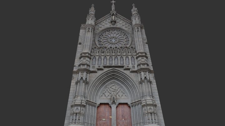 Catedral de Arucas 3D Model