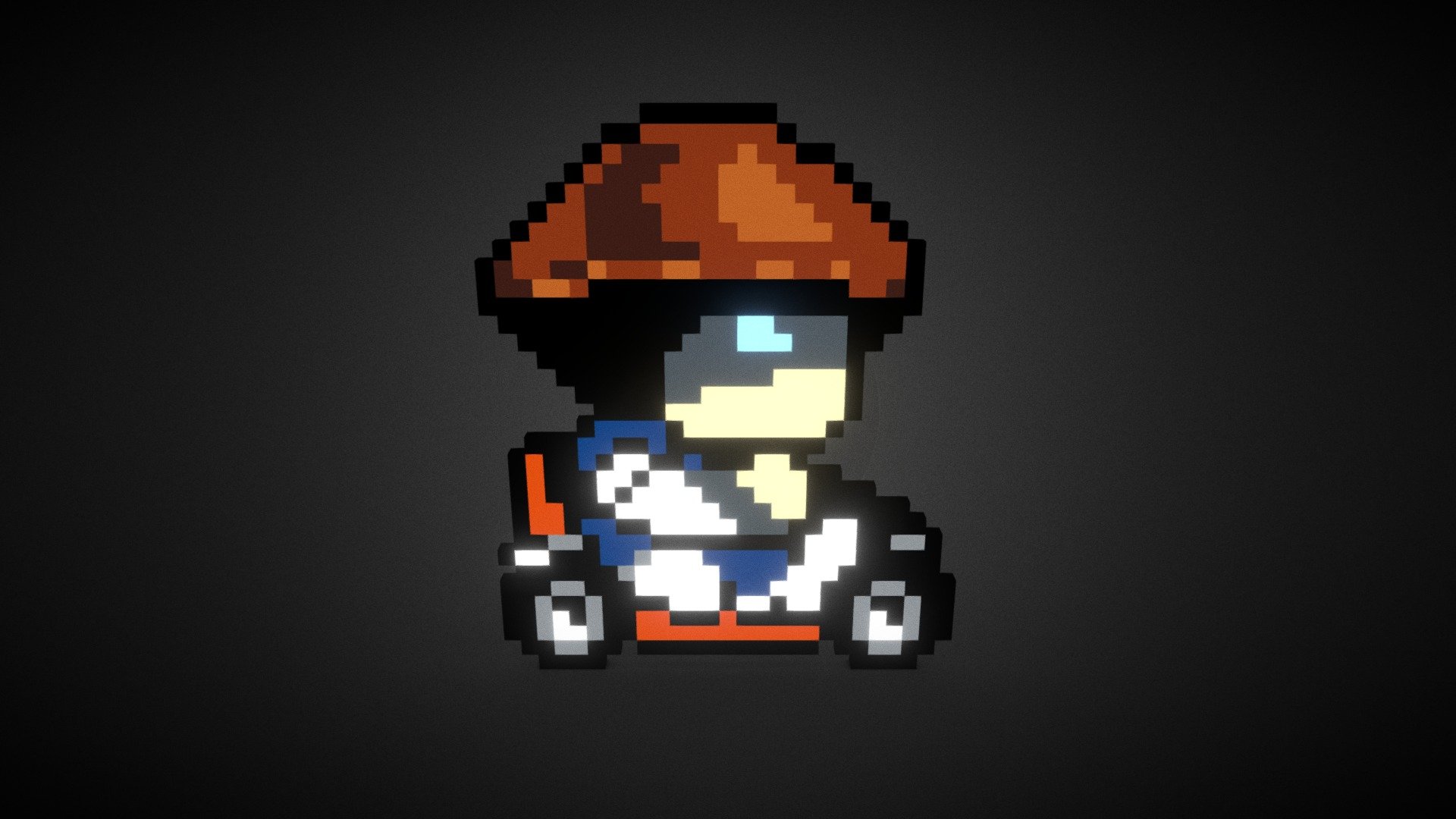 SMK089 - Super Pixel Kart Raiden - Buy Royalty Free 3D model by Código ...