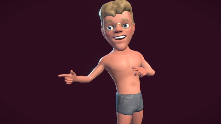 Woutertje 3D Model