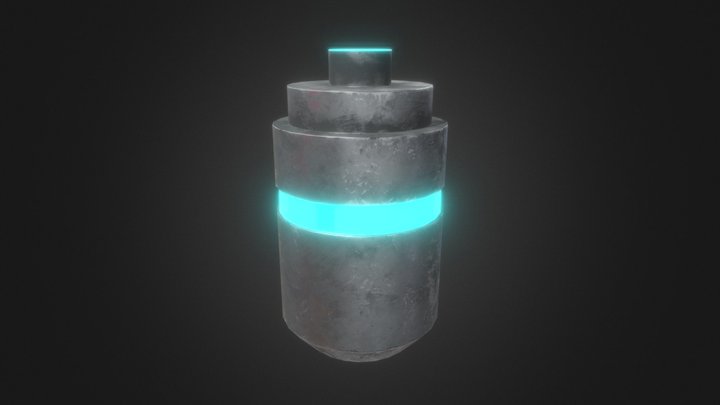 Space Grenade 3D Model