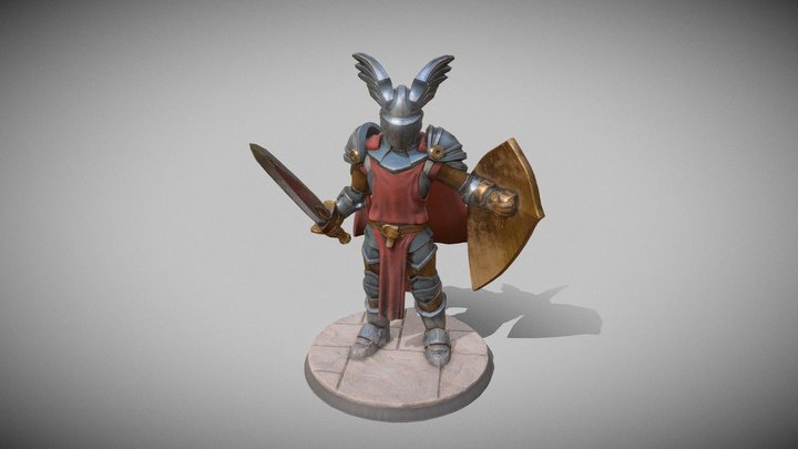 Paladin 3D Model