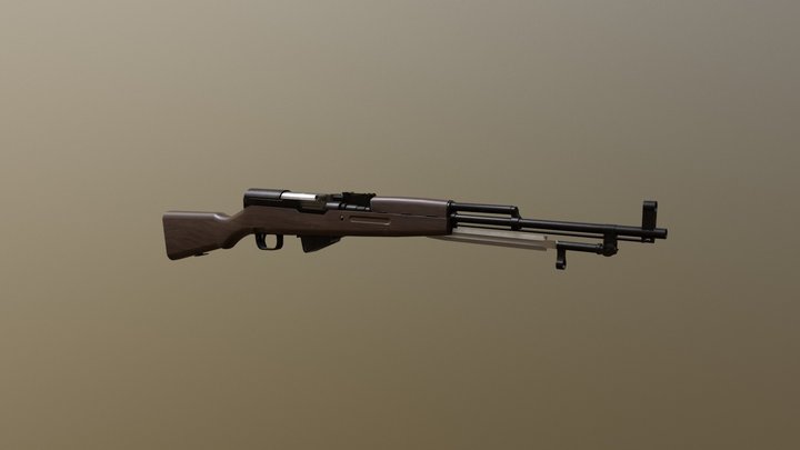 SKS 45 3D Model