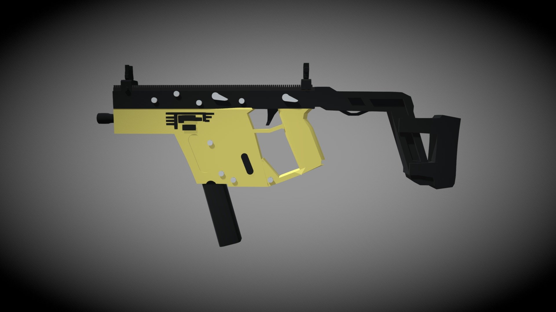 Low Poly KRISS Vector (v2) - Download Free 3D model by Alpaca Studio ...