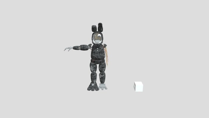 Withered Bonnie REMASTERED. 3D Model