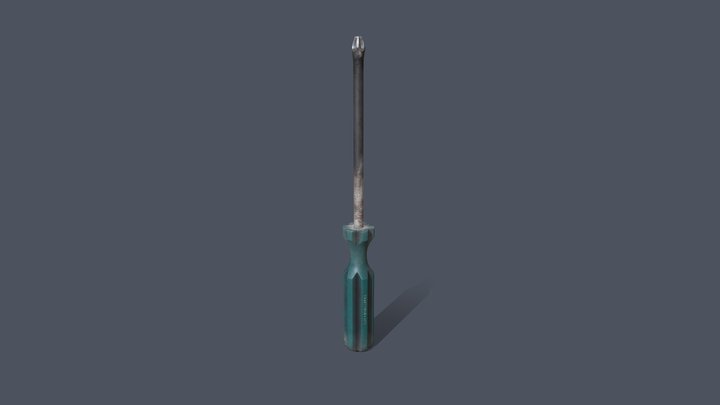 Screwdraver LegendaryGameDev 3D Model