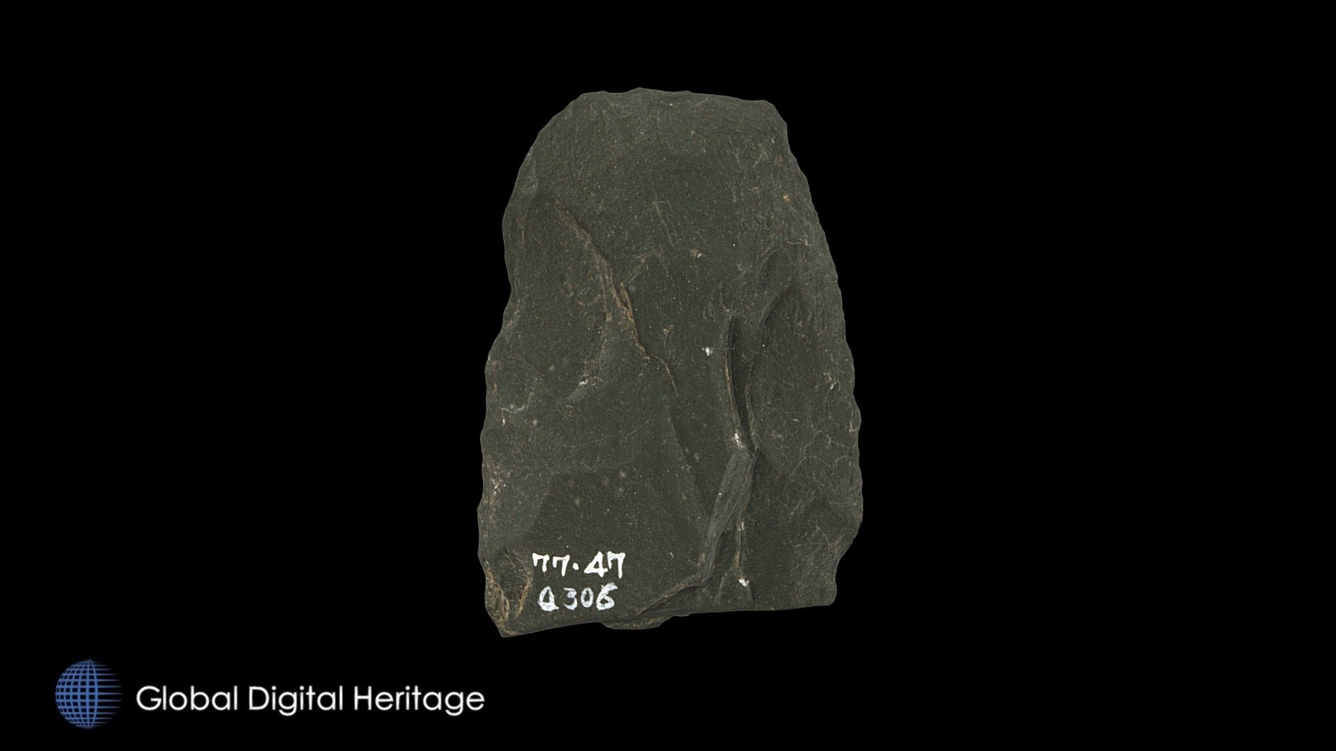 77-47-Q306 Biface Fragment, Hot Springs Village