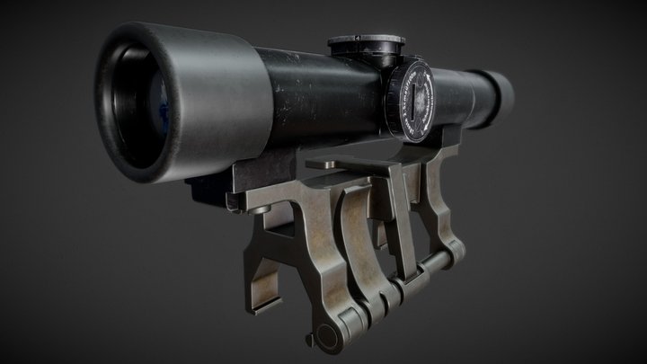 ZF-24 Hensoldt 3D Model
