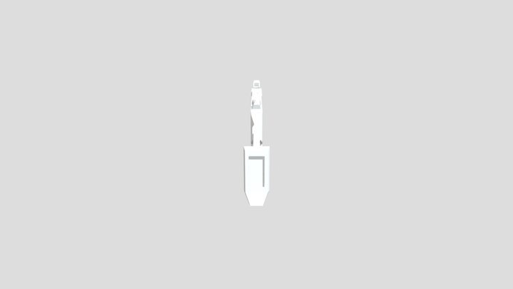 Low Poly SMG 3D Model