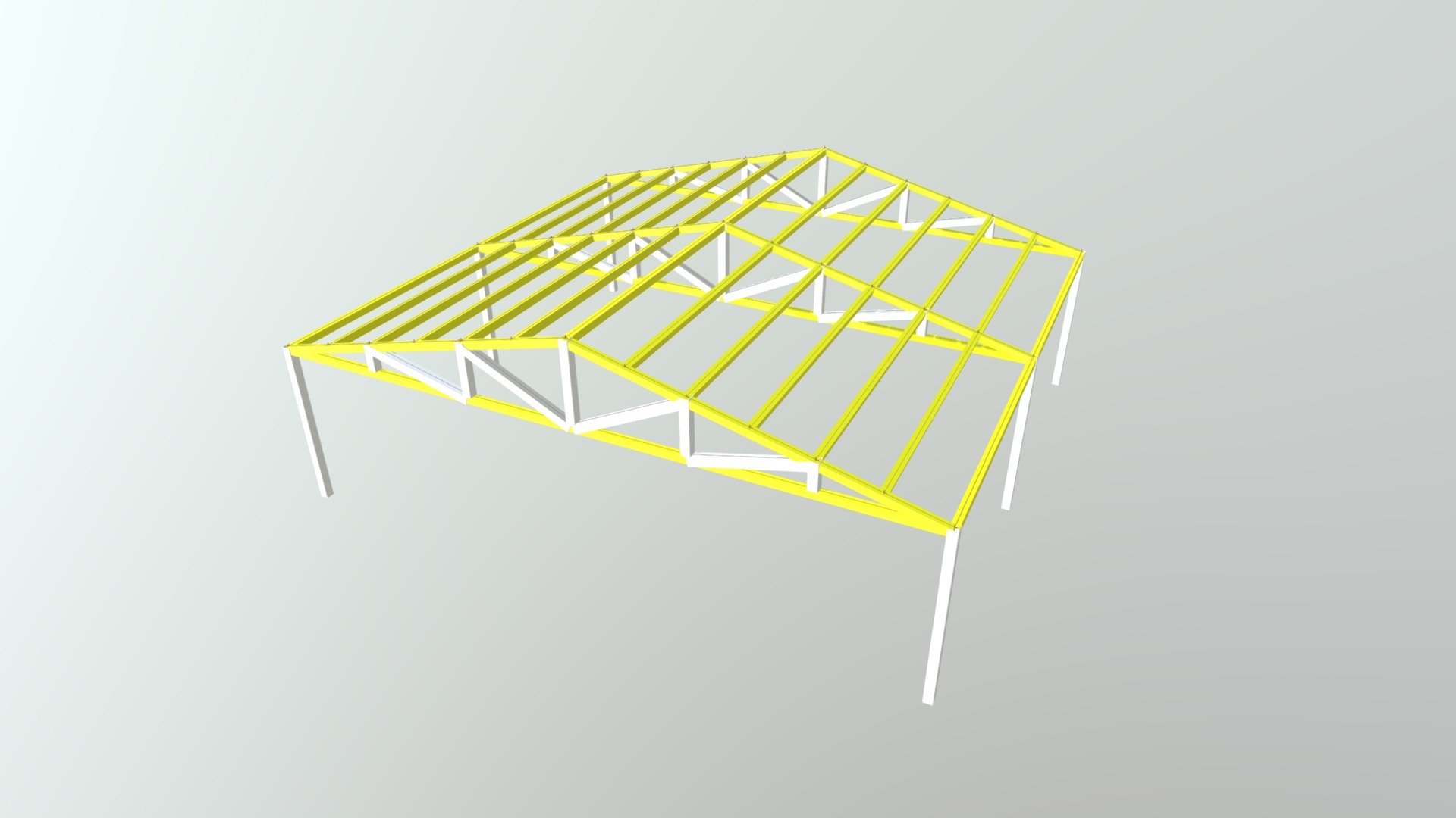 Steel Garage 3D model