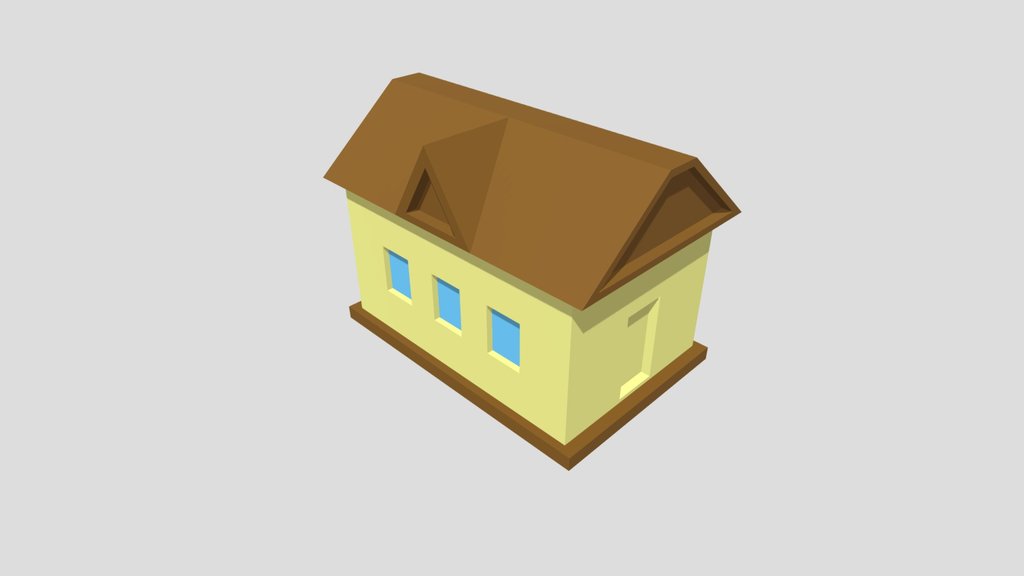 House / Дом (Low poly)