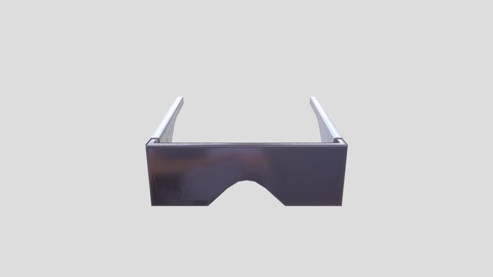 Cyberpunk Sunglasses 3D Model