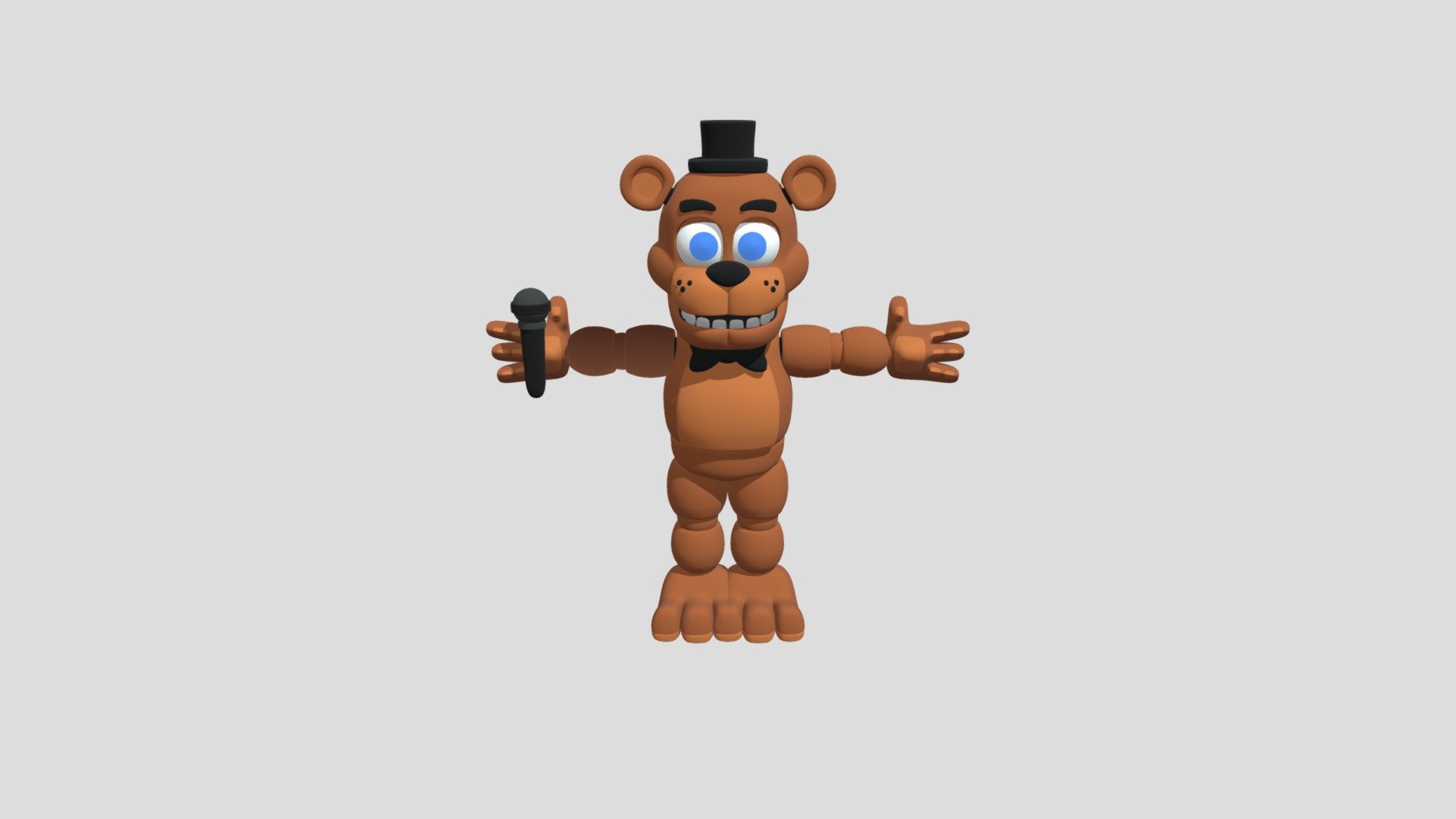 Fab Convert.com_freddyfazbear - Download Free 3D model by ☕Mr. DaBois ...