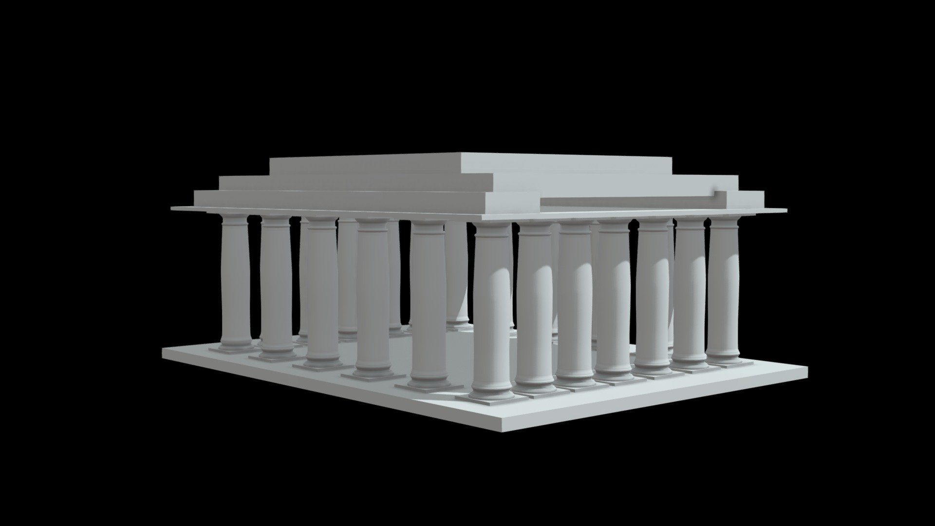 Week 3 - Doric Pillar Sculptures