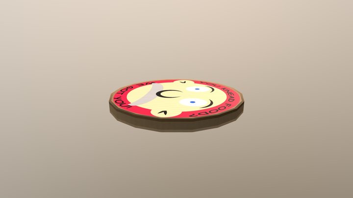 Pizza Box 3D Model