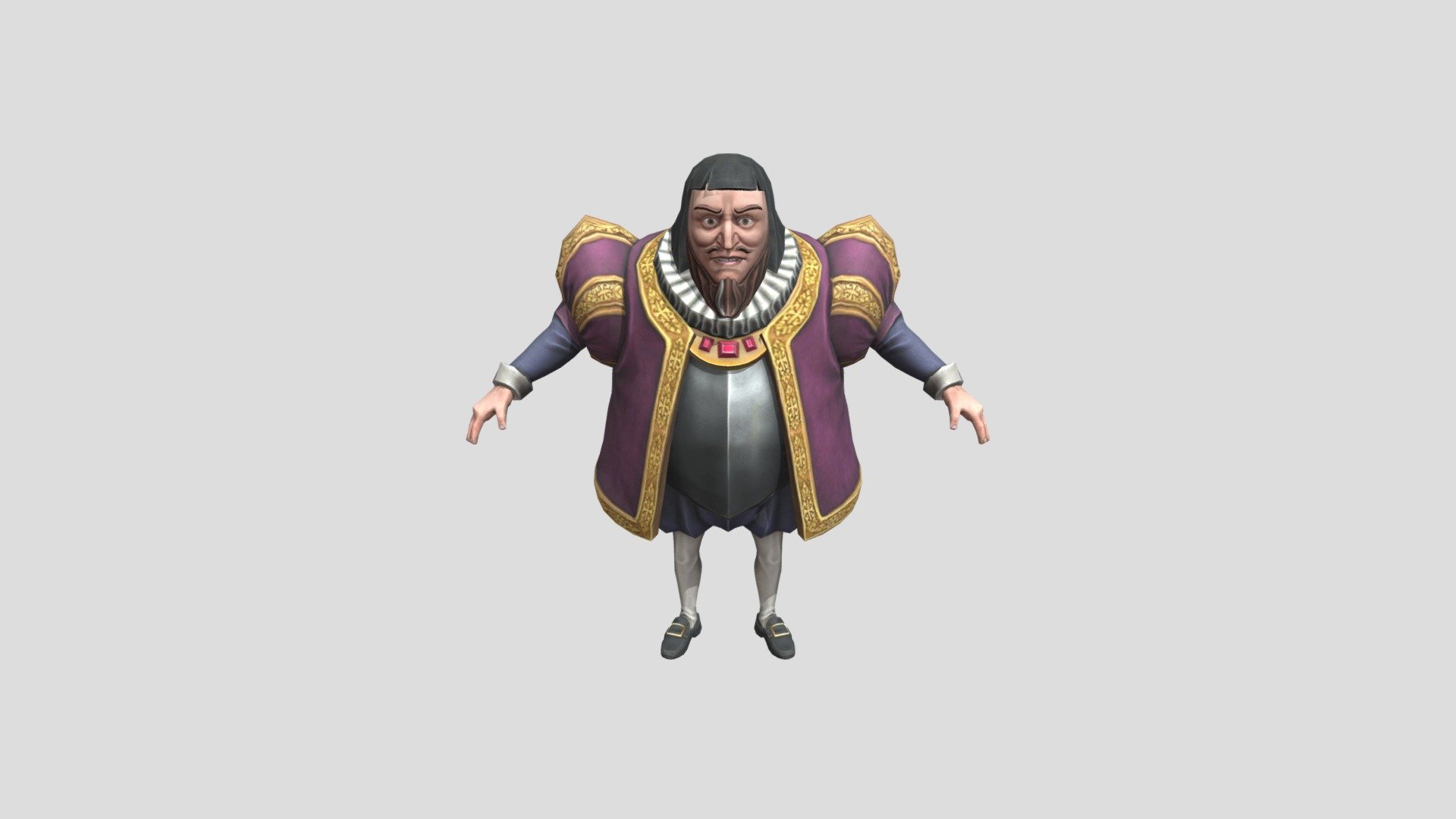 King Richard (not rigged) - 3D model by BelBox (@BelBox) [2b4c625]