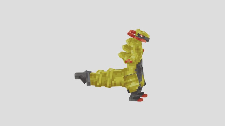 Haxorus 3D Model