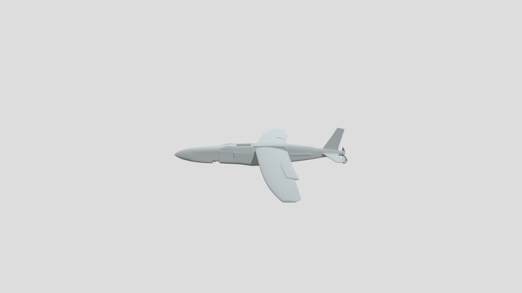Wrecked RC Plane