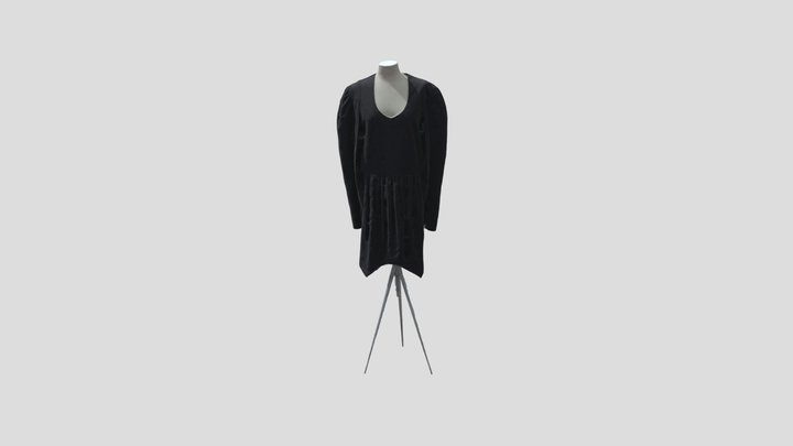 Digitaria Dress 3D Model