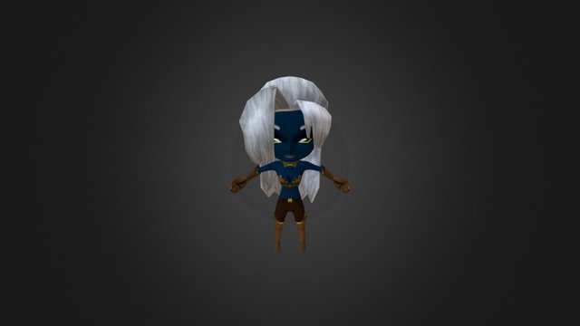 Drow Femenino 3D Model