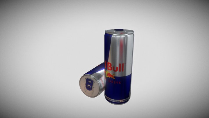 RedBull 3D Model